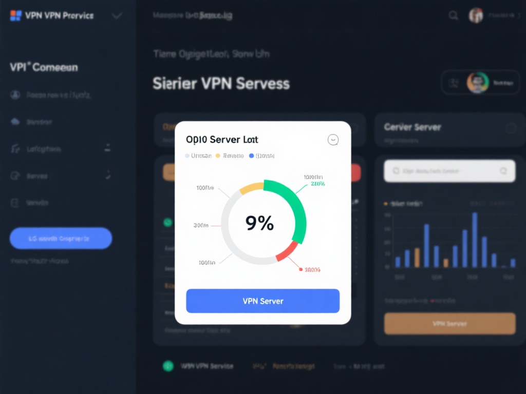 选择合适的VPN服务器
连接到较近且负载较低的服